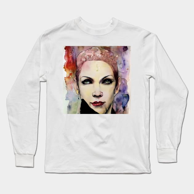 digital image  of Annie Long Sleeve T-Shirt by bogfl